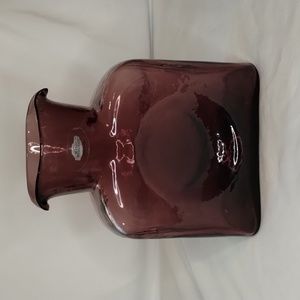 Vintage blenko amethyst water pitcher